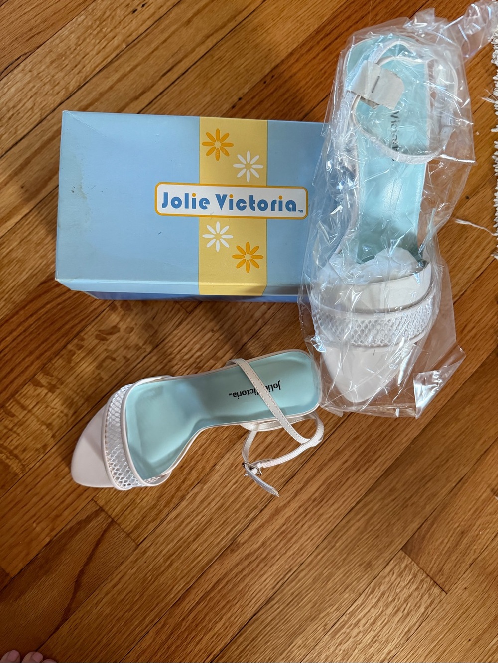 White Strappy Heel Sandals